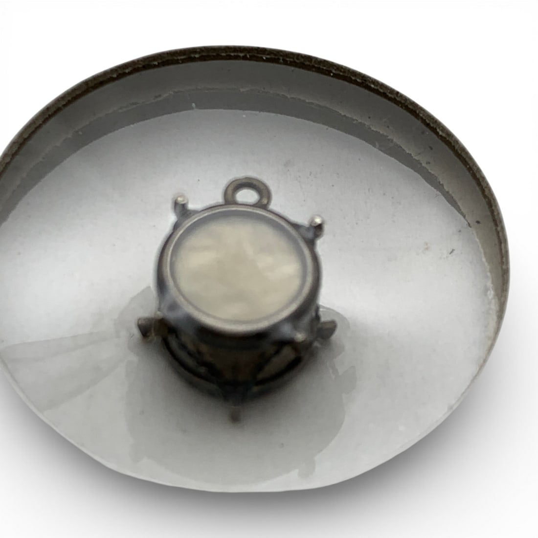 Silver Drum Charm (1 of 2)