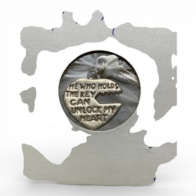 Sterling Silver Key To My Heart Charm