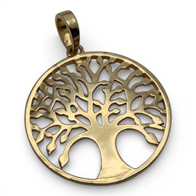 18k Yellow Gold Pendant