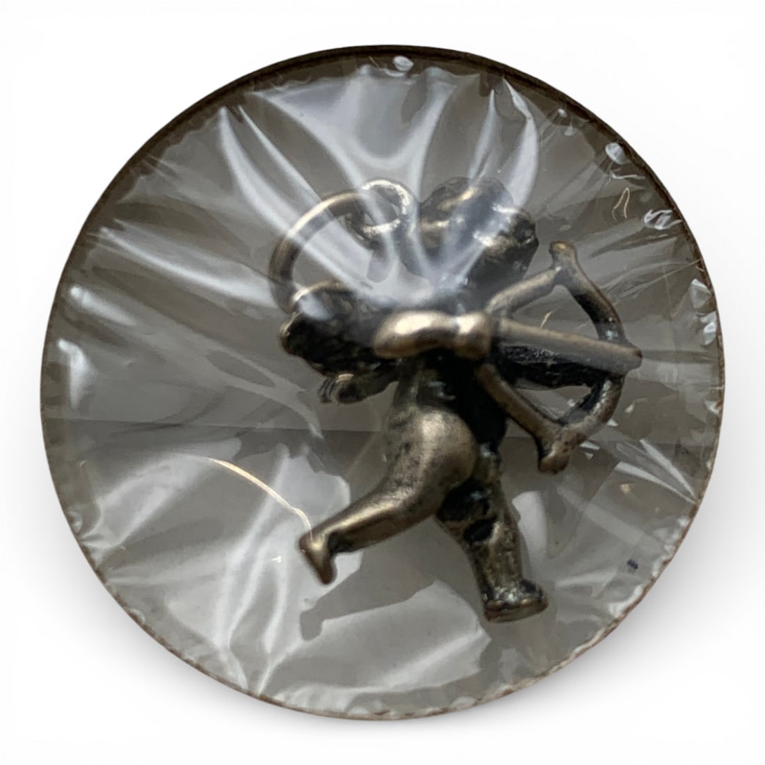 Sterling Silver Cupid Charm: Marked Sterling - See Photos