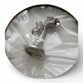 Sterling Silver Candlestick Phone Charm