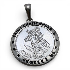 Silver Religious Pendant