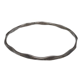 Silver Bangle Bracelet