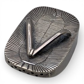 Vintage Japanese 950 Silver Sandal Shaker