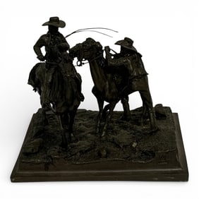 D J P Bronze Sculpture, Roughin' Out The Kinks