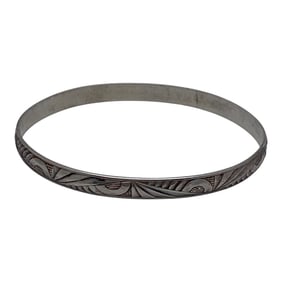 Sterling Silver Bangle Bracelet