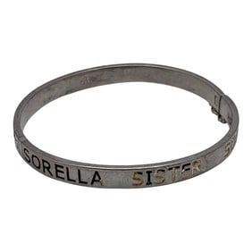 Sterling Silver Hinge Bracelet