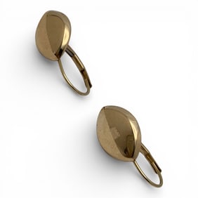 Pair Of 18k Yellow Gold Earrings