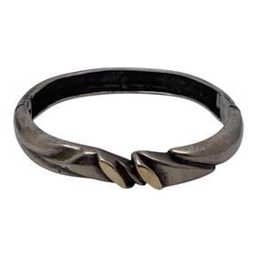 Sterling Silver Hinge Bracelet