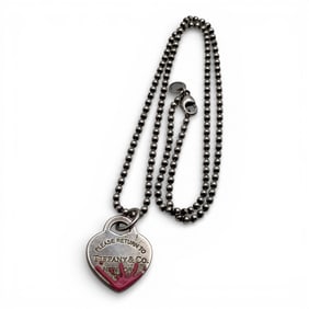 Tiffany & Co Sterling Silver Pendant Necklace