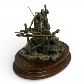 1991 Polland Fine Pewter Sculpture