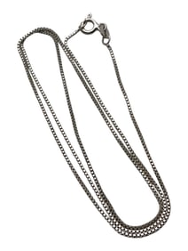 Sterling Silver Box Chain Necklace