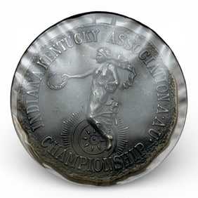 Sterling Silver Swimming Medal