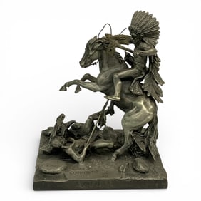 1974 Polland Fine Pewter Sculpture