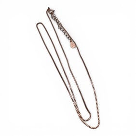 Sterling Silver Box Chain Necklace