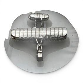 Sterling Silver 1st Military Airplane Charm
