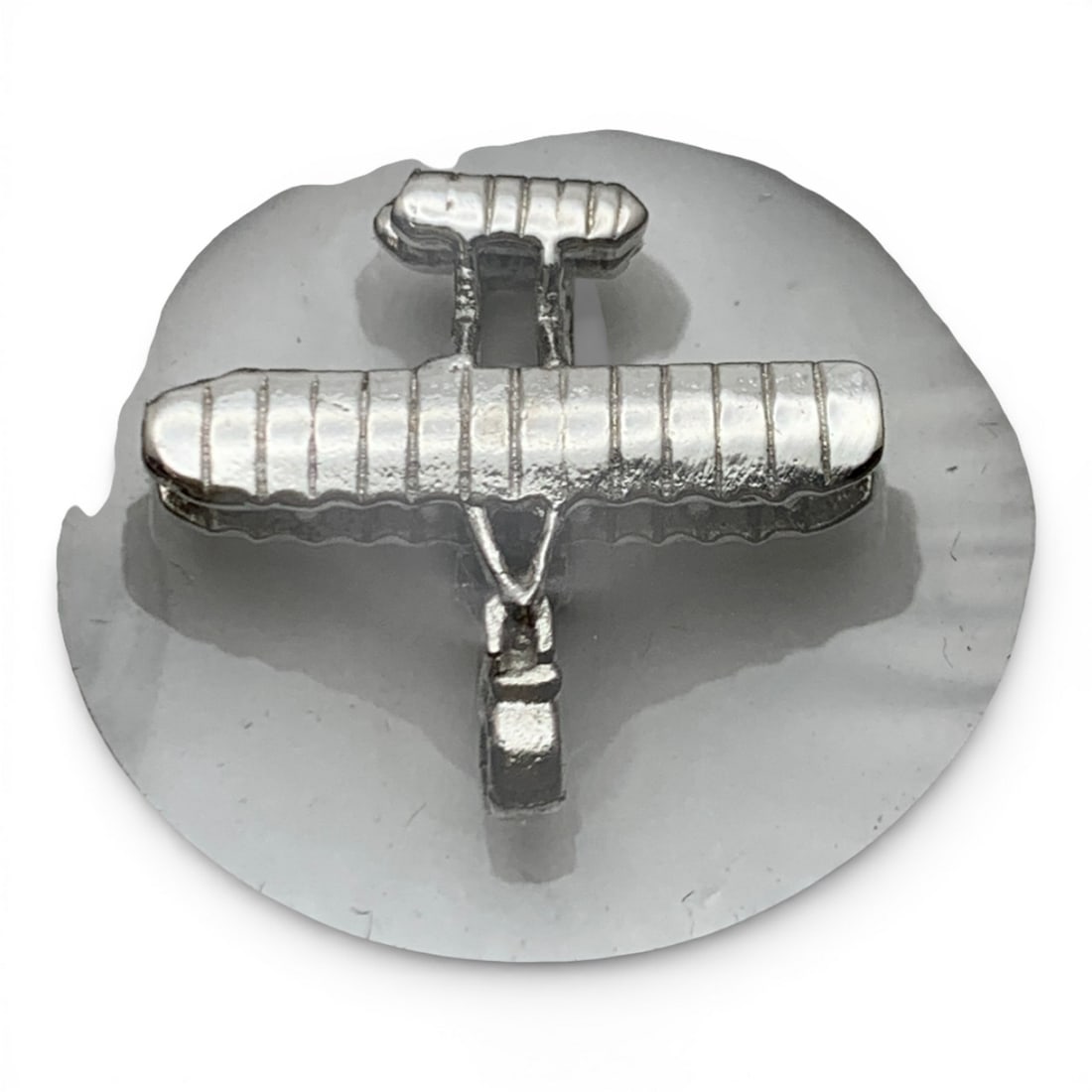 Sterling Silver 1st Military Airplane Charm: Marked Sterling - See Photos