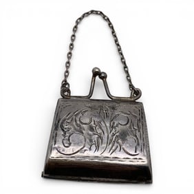 Silver Purse Pendant