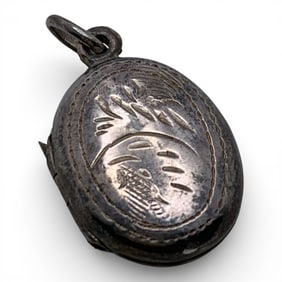Sterling Silver Locket Pendant