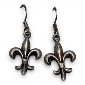 Pair Of Sterling Silver Earrings