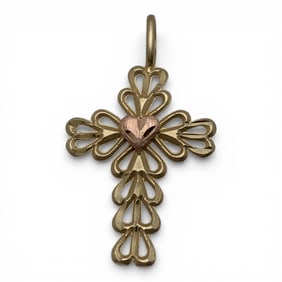 14k Yellow Gold Pineapple Pendant