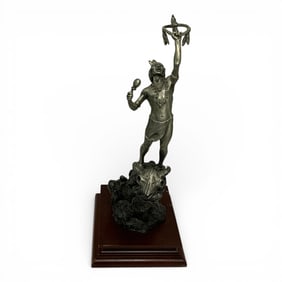 1997 Lawrence Heyda Fine Pewter Sculpture