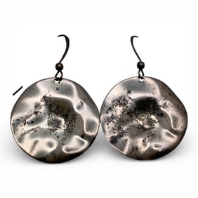 Pair Of Sterling Silver Earrings