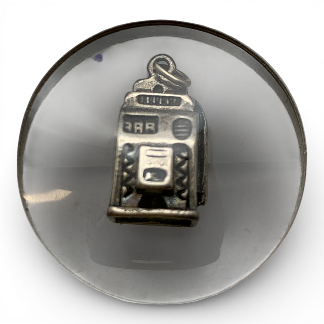 Silver Slot Machine Charm: Tests Silver - See Photos
