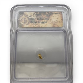 Icg Graded Genuine Gold Nugget