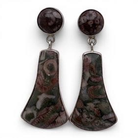 Pair Of Sterling Silver Earrings