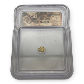 Icg Graded Genuine Gold Nugget