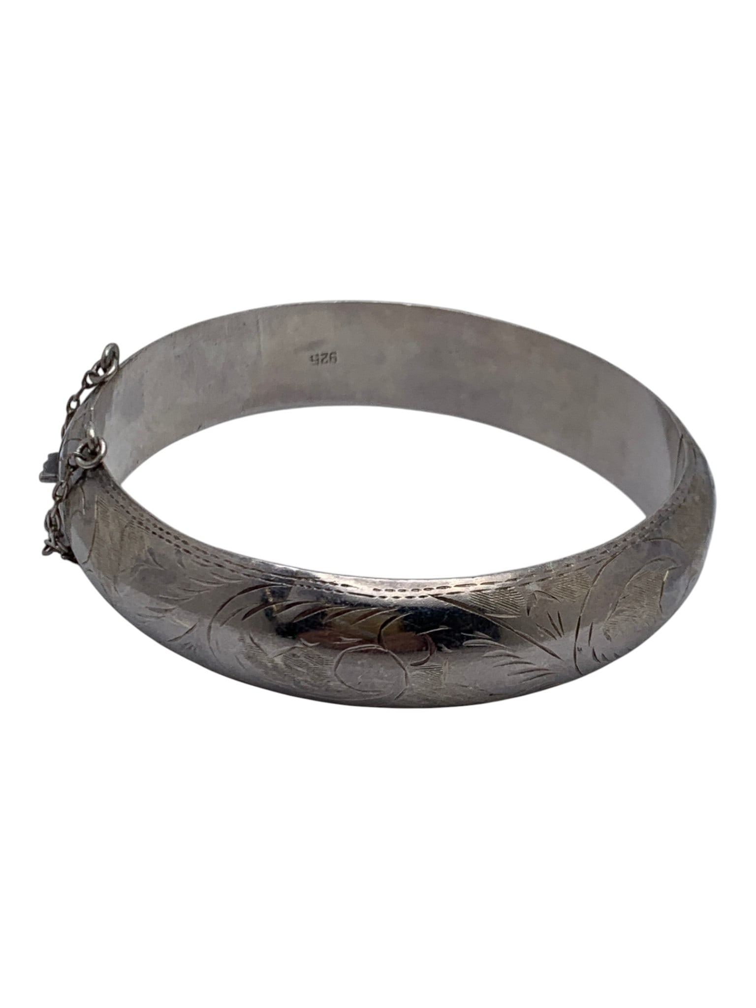 Sterling Silver Hinge Bracelet (1 of 3)