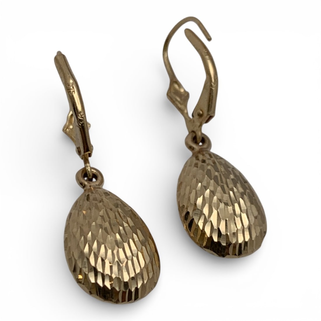 14k Yellow Gold Earrings - 2