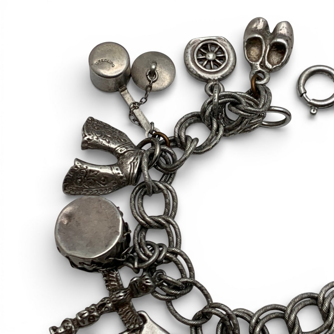 Sterling Silver Charm Bracelet - 2