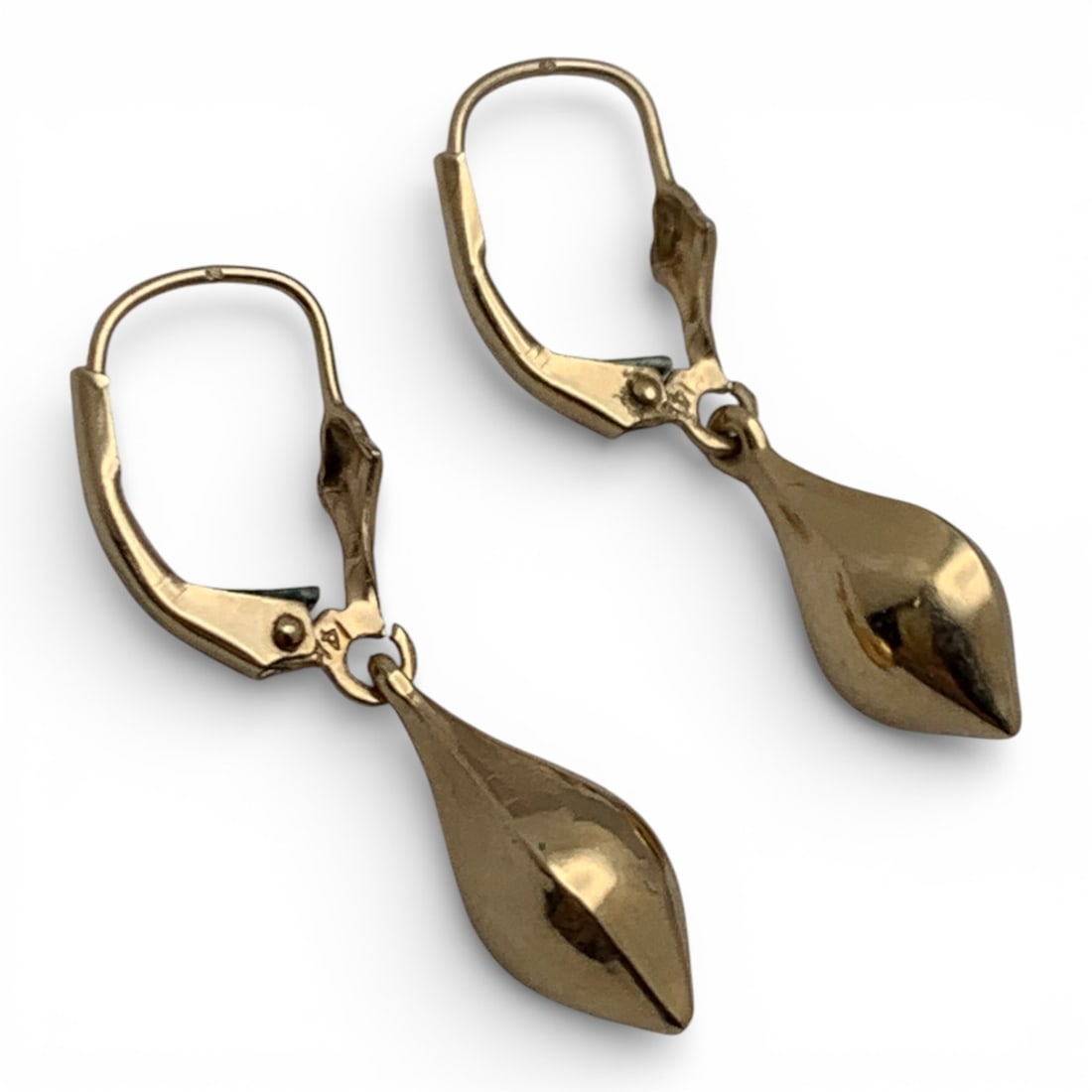 14k Yellow Gold Earrings - 2