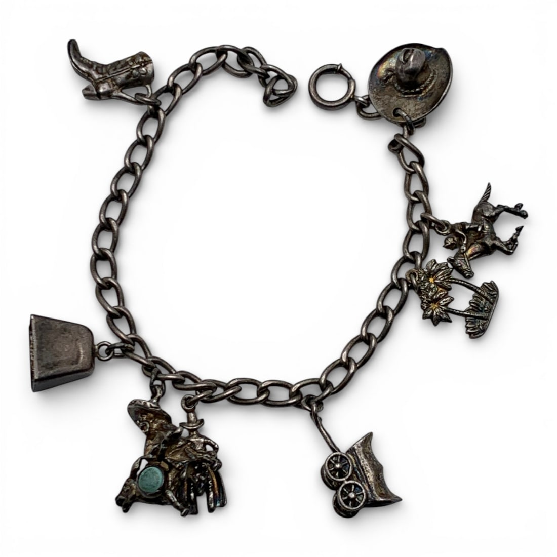 Silver Charm Bracelet