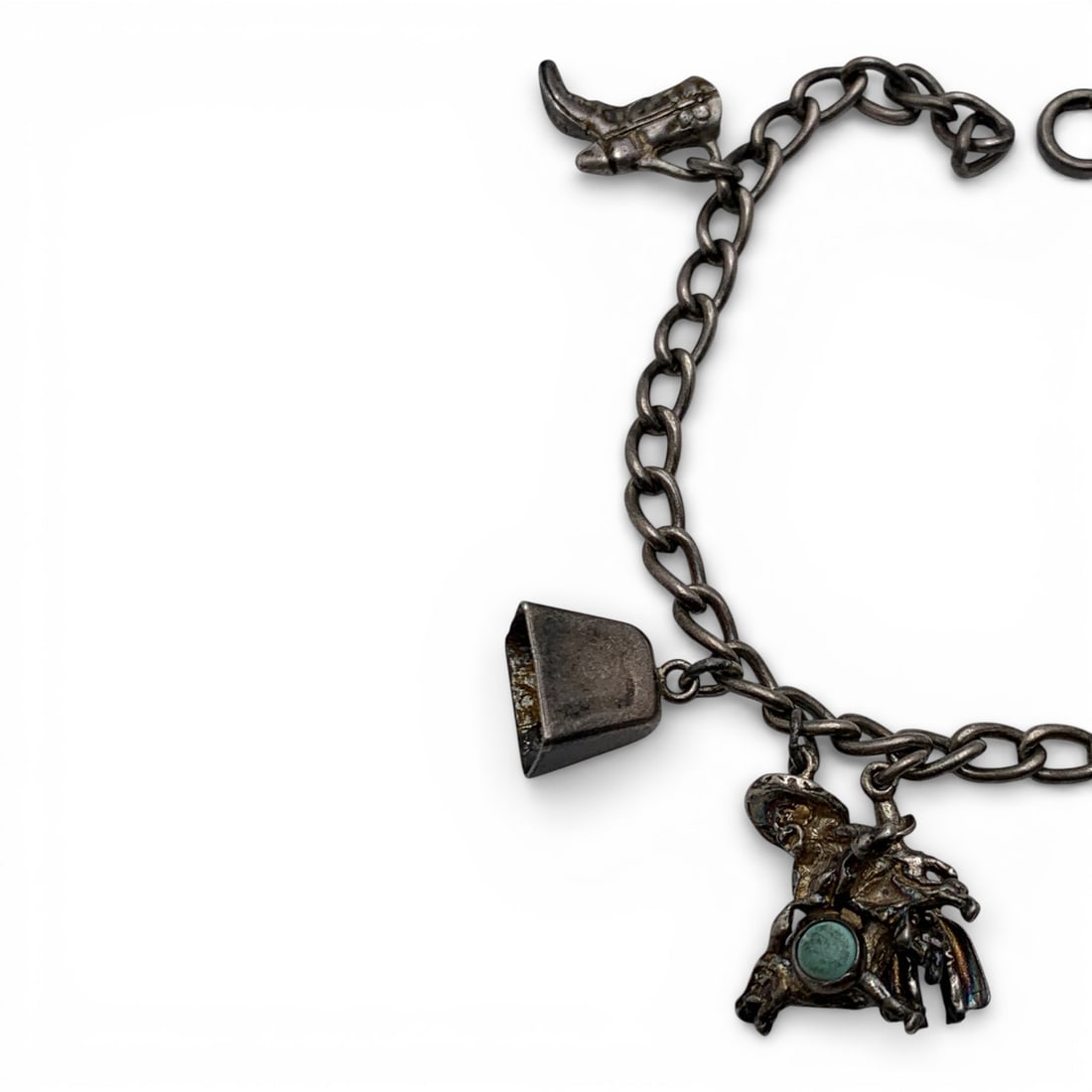 Silver Charm Bracelet - 2