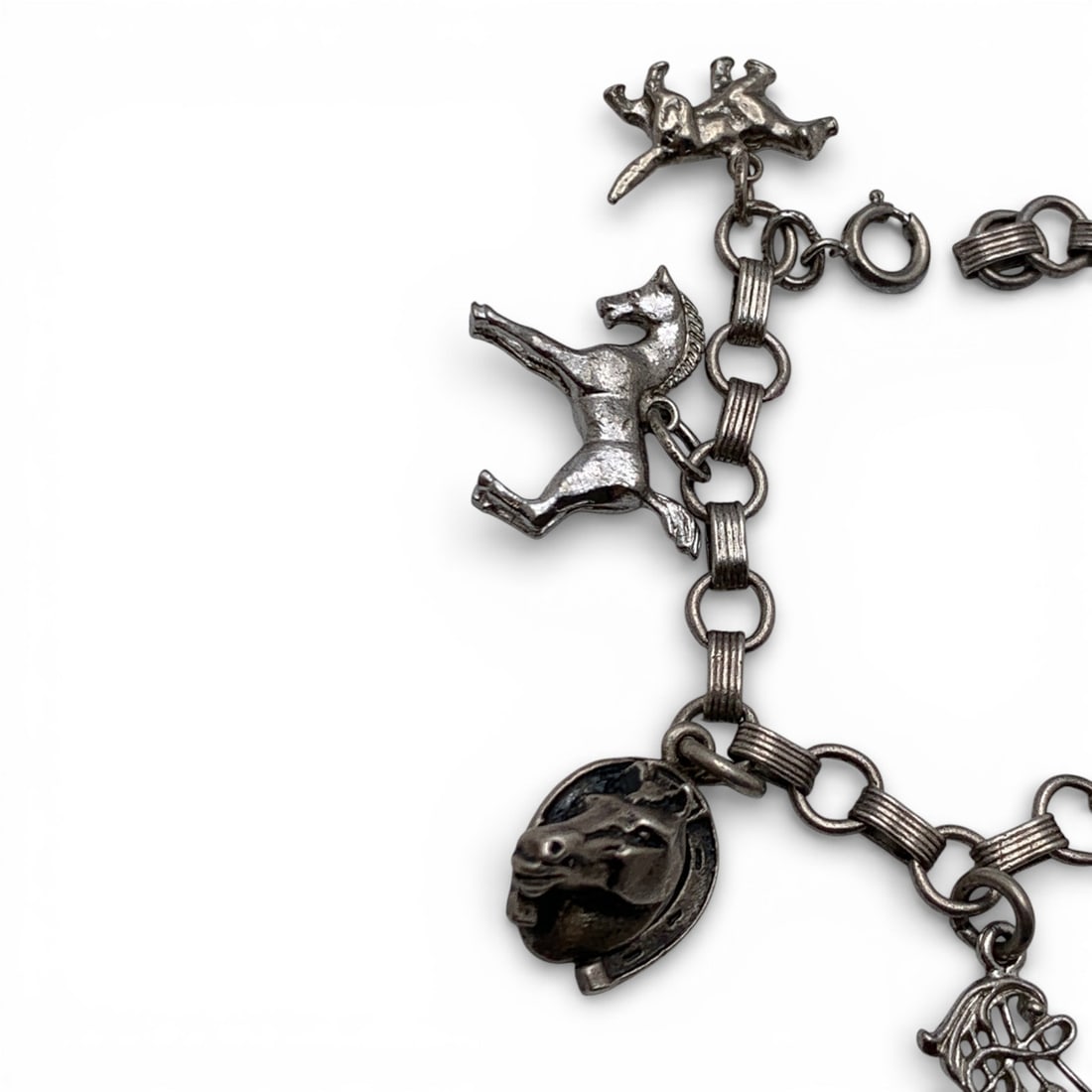 Sterling Silver Charm Bracelet - 2