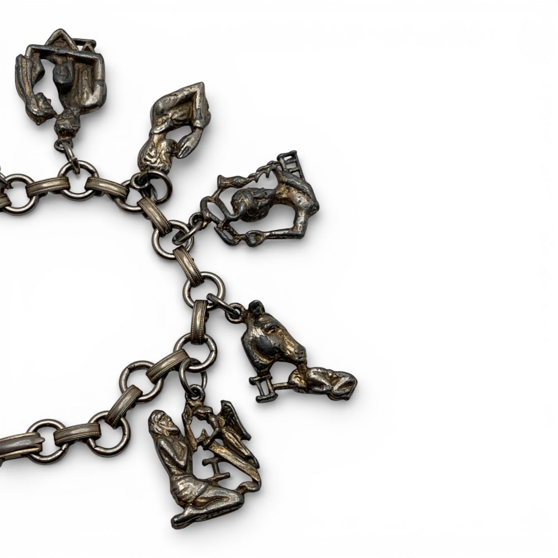 Silver Charm Bracelet - 3