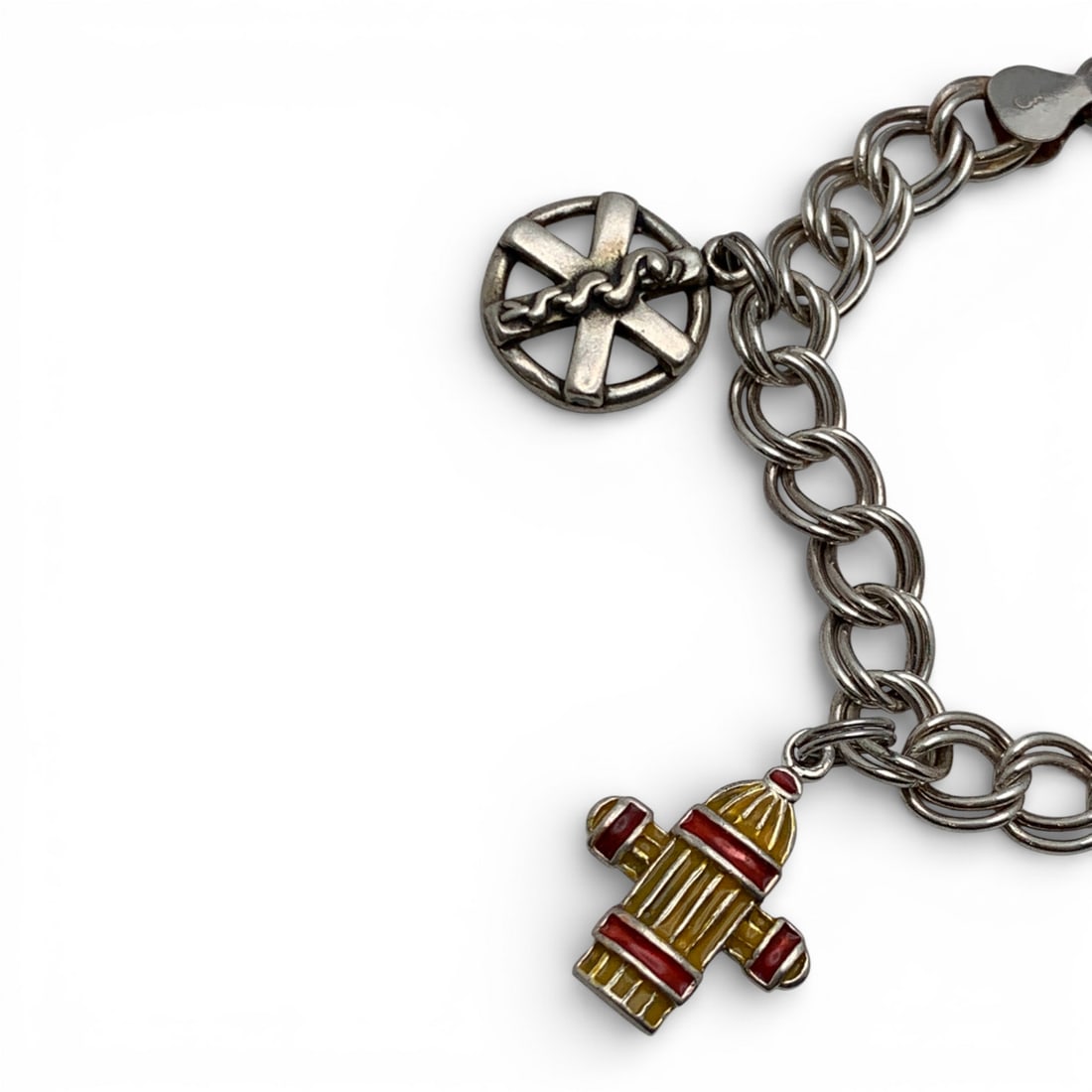 Sterling Silver Charm Bracelet - 2