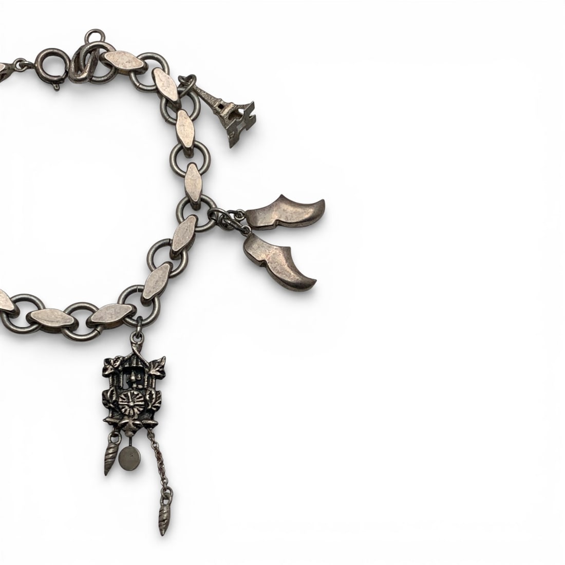 Silver Charm Bracelet - 3