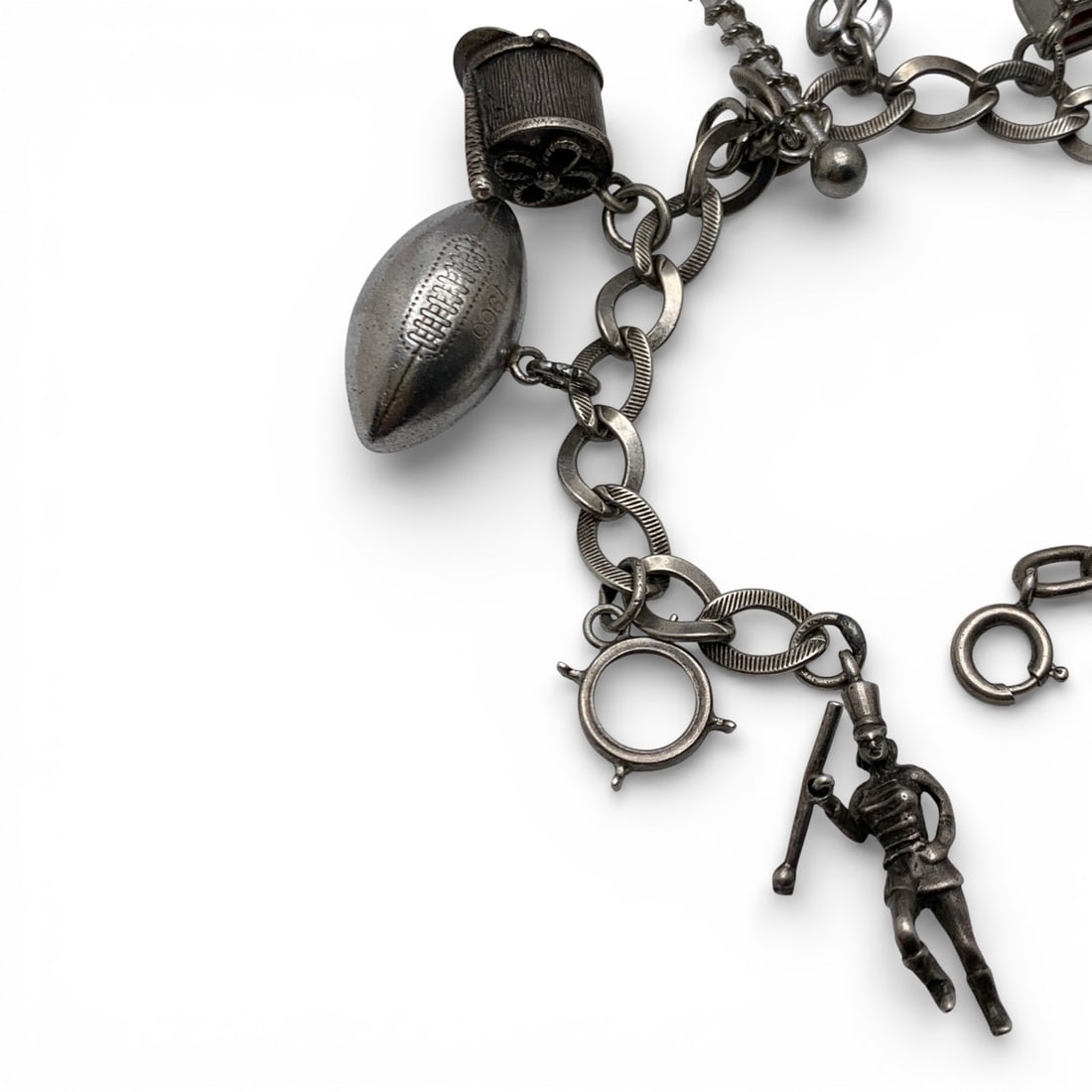 Sterling Silver Charm Bracelet - 2