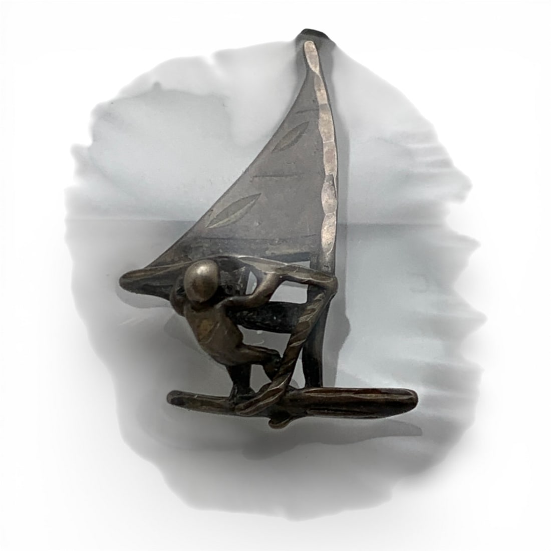 Sterling Silver Wind Surfing Charm