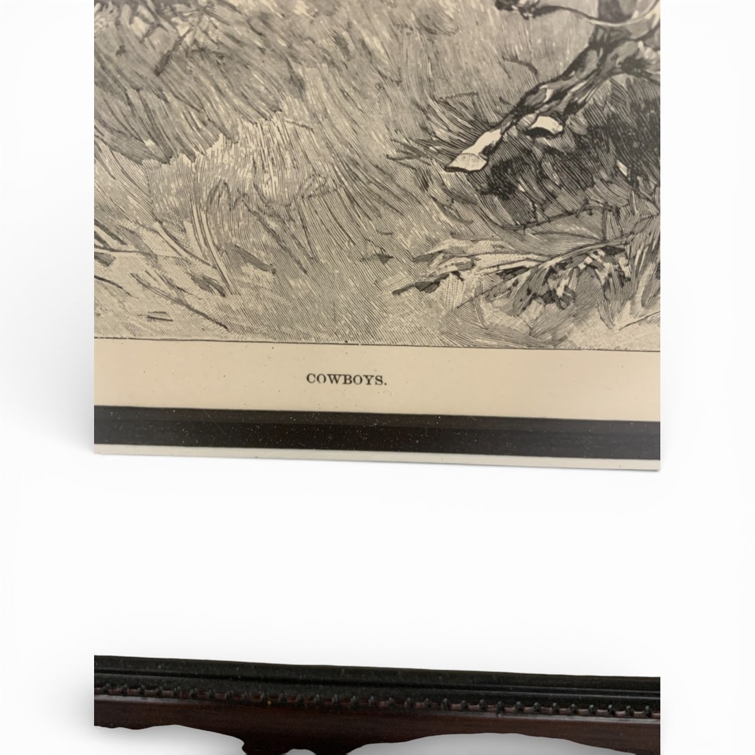 Framed Print, Cowboys - 2