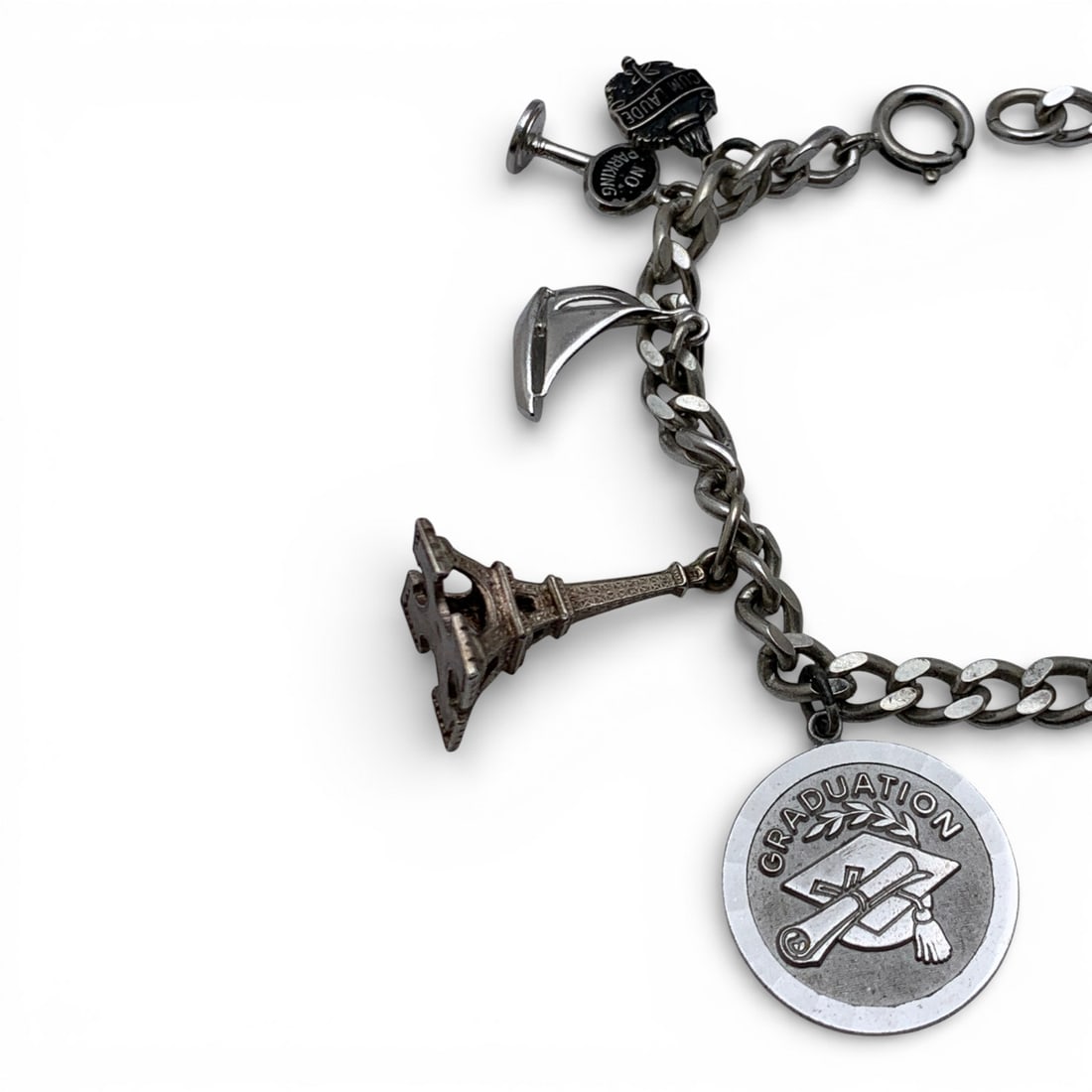 Sterling Silver Charm Bracelet - 2