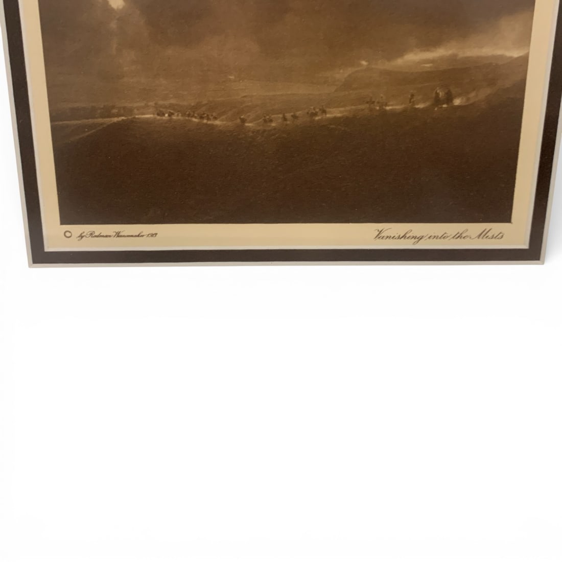 Redman Wanamaker Print, Vanishing Into The Mists - 2