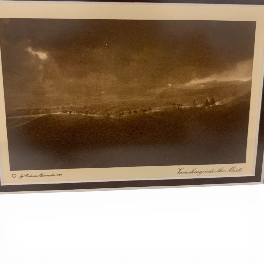 Redman Wanamaker Print, Vanishing Into The Mists - 3