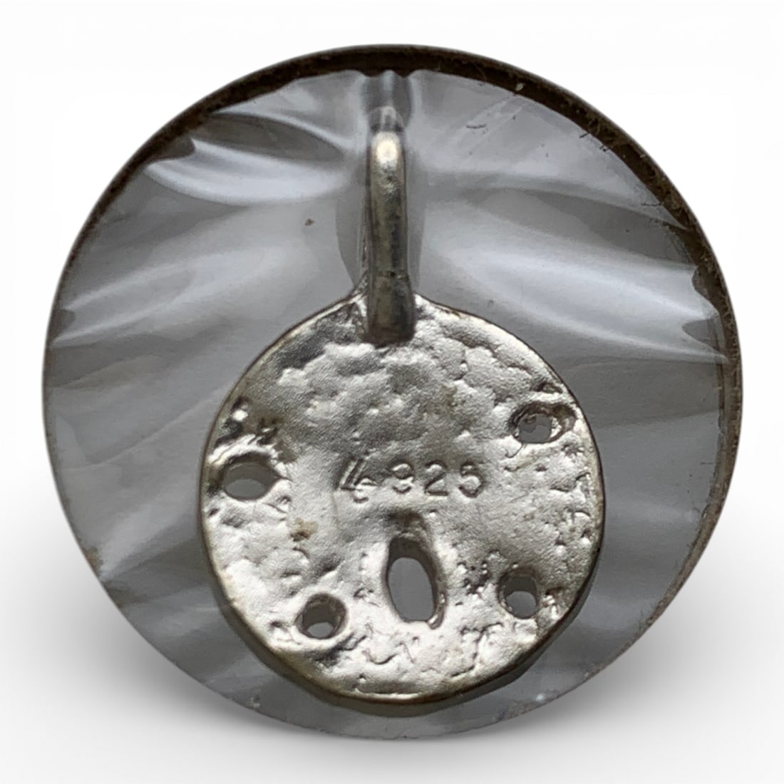Sterling Silver Sand Dollar Charm - 2