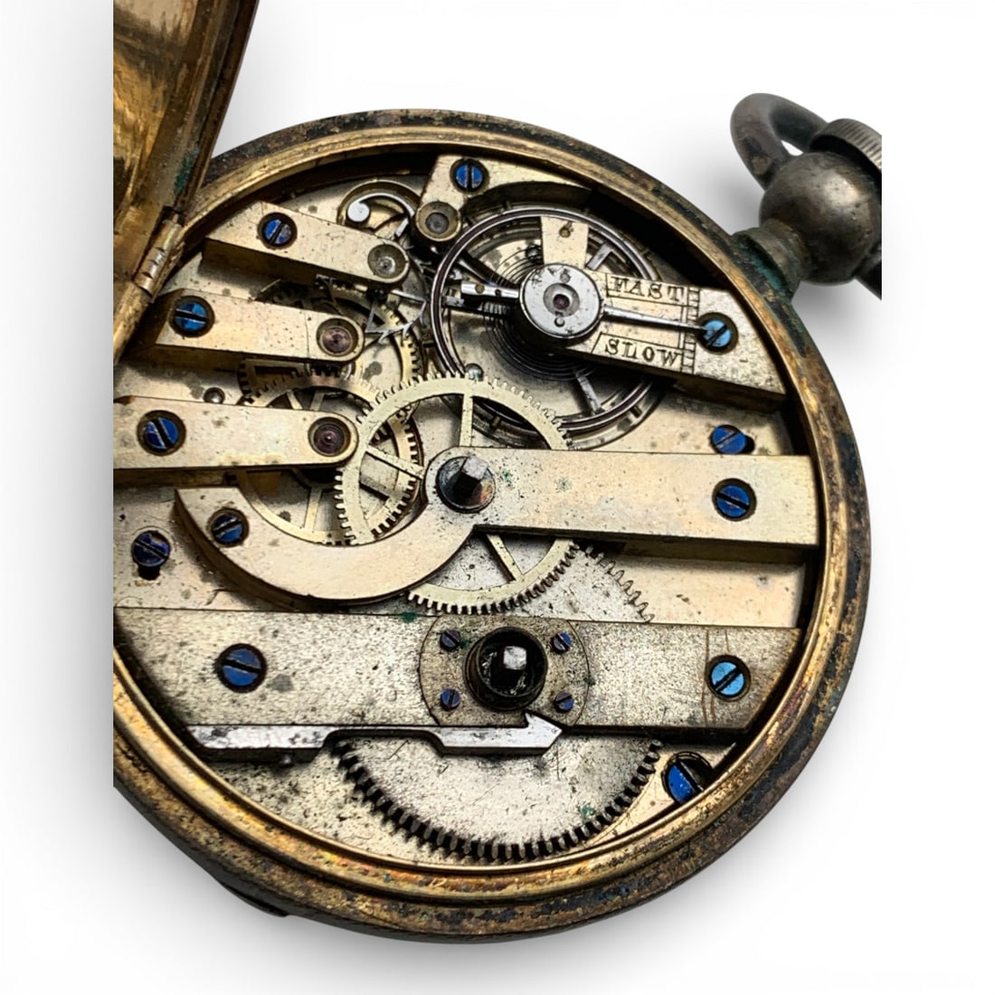 Silver Pocket Watch Case - 6