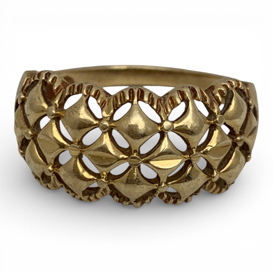 14k Yellow Gold Ring - 5